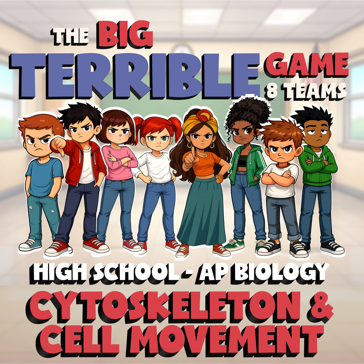 Cytoskeleton & Cell Movement BIG TERRIBLE GAME - AP Biology Science Review