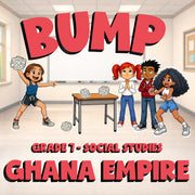 Ghana Empire BUMP Socials Game - No Prep Grade 7 Review Activity