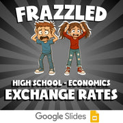 Exchange Rates FRAZZLED Economics Game - No Prep Review Activity