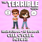 Cell Cycle & Mitosis THE TERRIBLE GAME - No Prep AP Biology Science Review