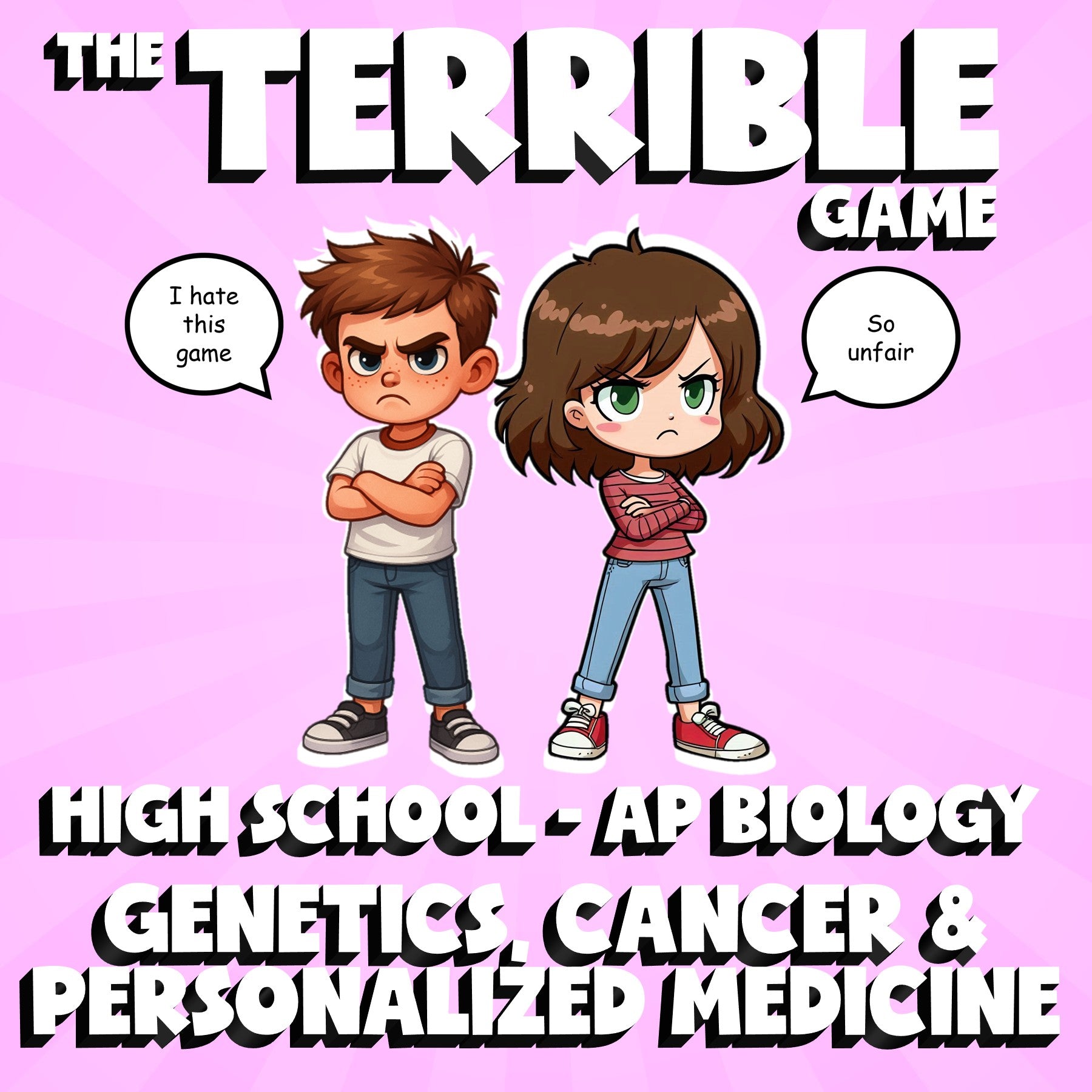 Genetics, Cancer & Personalized Medicine THE TERRIBLE GAME - AP Biology Review