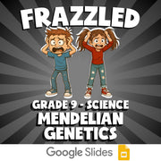 Mendelian Genetics FRAZZLED Science Game - No Prep Grade 9 Review Activity