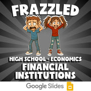 Financial Institutions FRAZZLED Economics Game - No Prep Review Activity