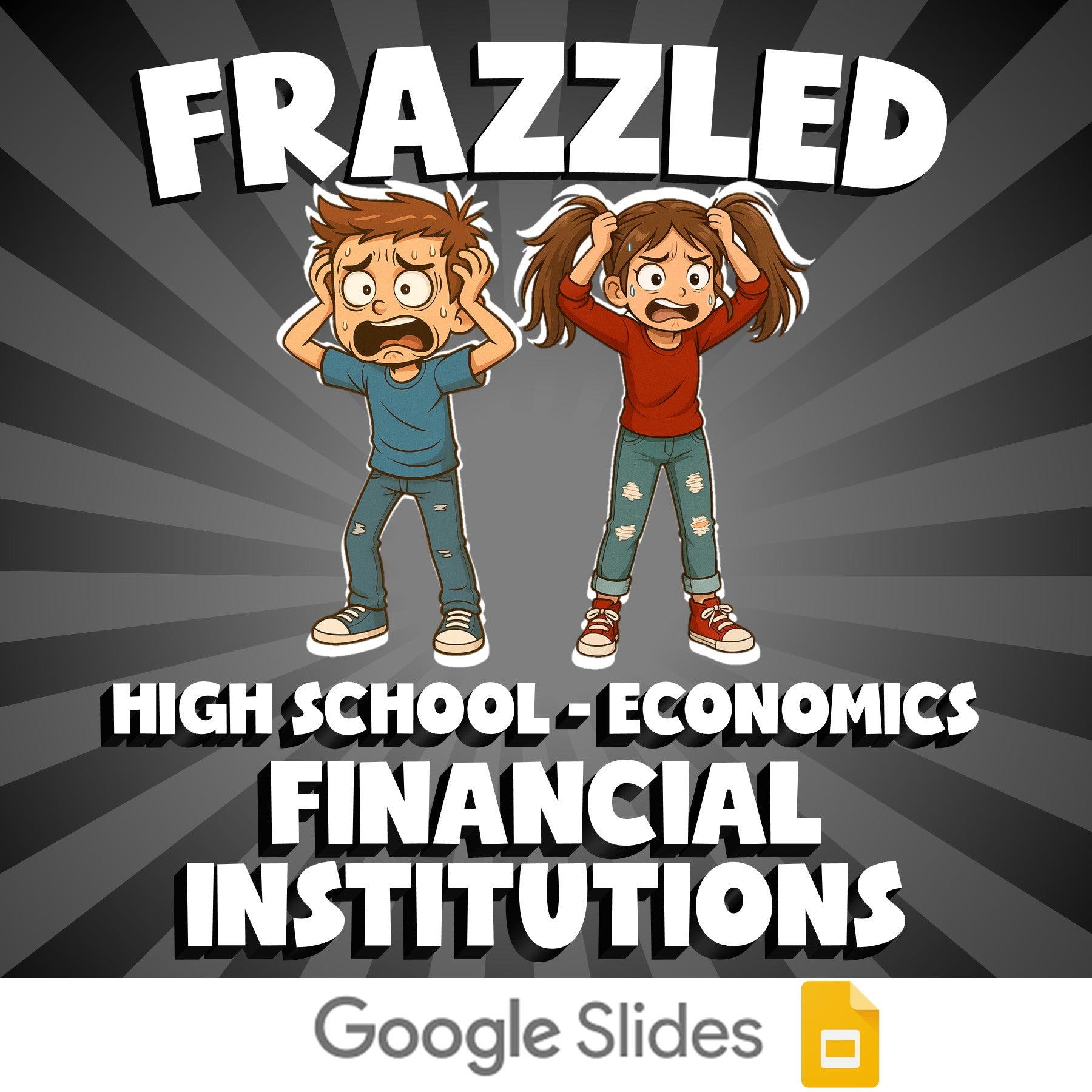 Financial Institutions FRAZZLED Economics Game - No Prep Review Activity