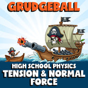 Tension & Normal Force GRUDGEBALL Science Game - No Prep Physics Review Activity