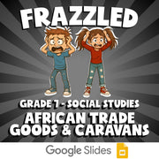 African Trade Goods & Caravans FRAZZLED Socials Game - No Prep Grade 7 Review