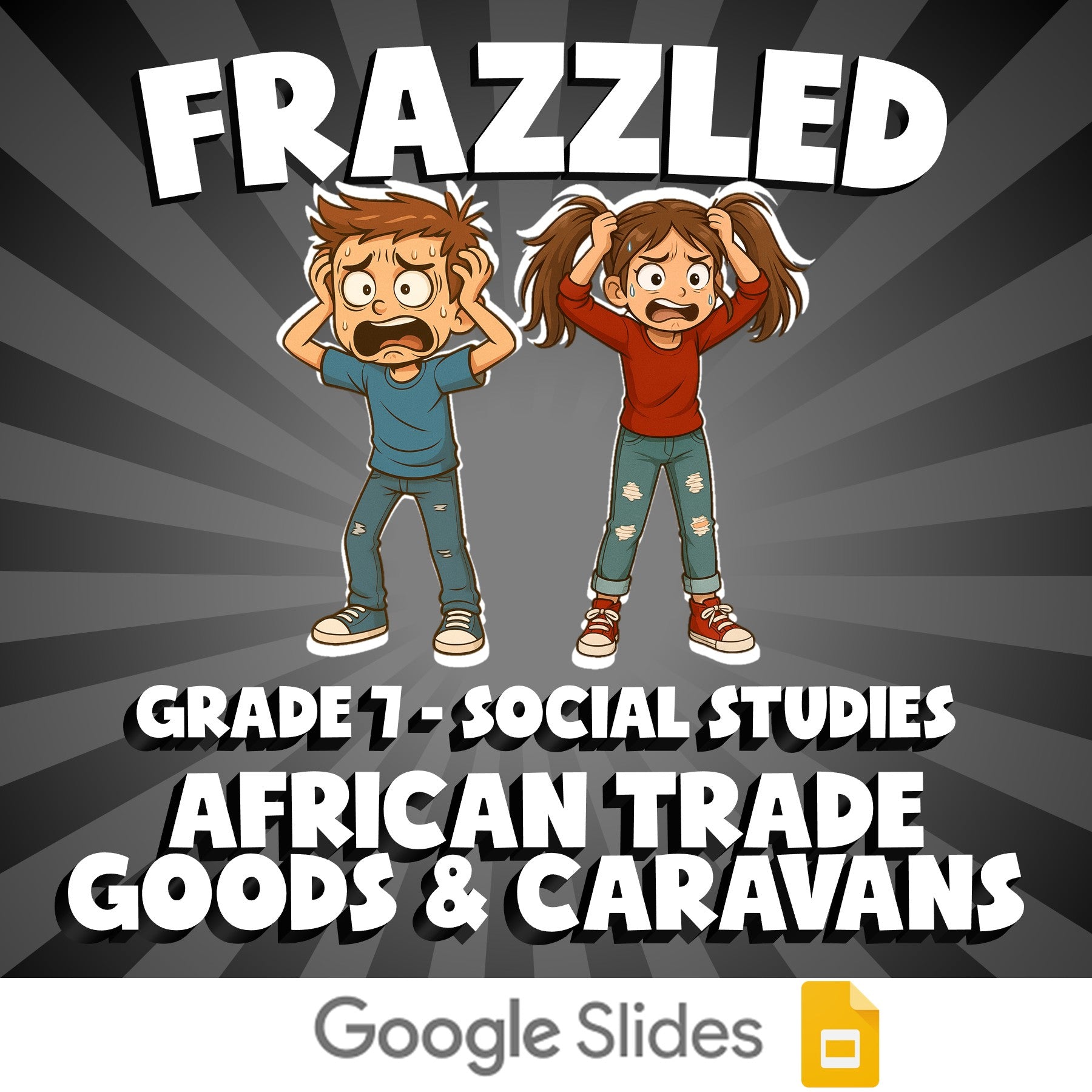 African Trade Goods & Caravans FRAZZLED Socials Game - No Prep Grade 7 Review