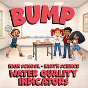 Water Quality Indicators BUMP Game - No Prep Earth Science Review Activity