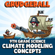 Climate Modeling Concepts GRUDGEBALL Science Game - No Prep Grade 9 Review