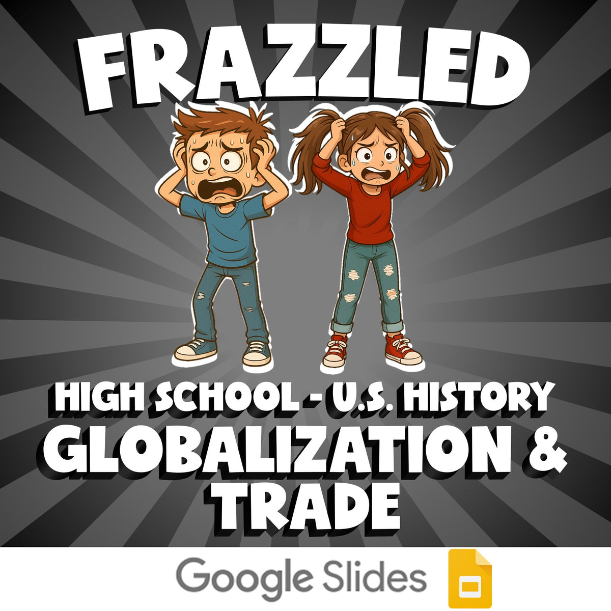 Globalization & Trade FRAZZLED U.S. History Game - No Prep Review Activity