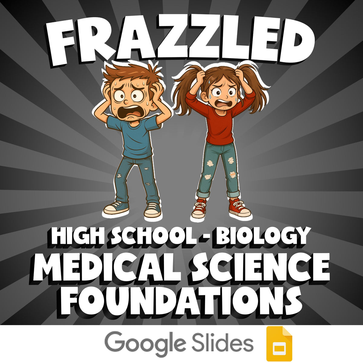 Medical Science Foundations FRAZZLED Science Game - No Prep Biology Review