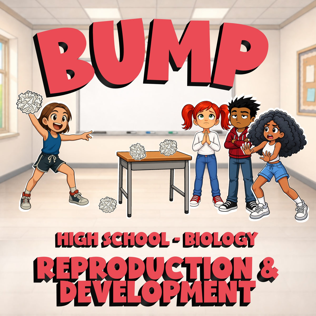 Reproduction & Development BUMP Science Game - No Prep Biology Review Activity