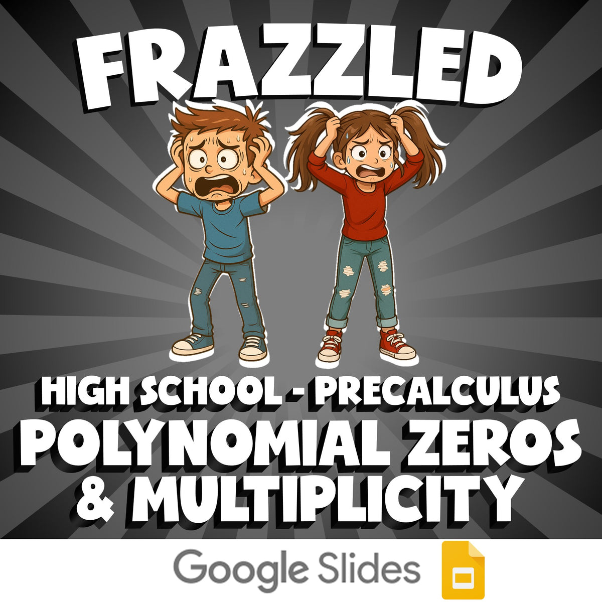 Polynomial Zeros & Multiplicity FRAZZLED Math Game - No Prep PreCalculus Review