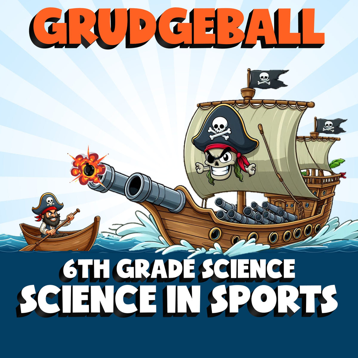 Science in Sports GRUDGEBALL Science Game - No Prep Grade 6 Review Activity