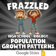 Population Growth Patterns FRAZZLED Science Game - No Prep Biology Review