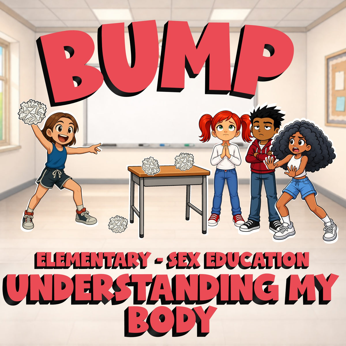 Understanding My Body BUMP Game - No Prep Elementary Sex Education Review