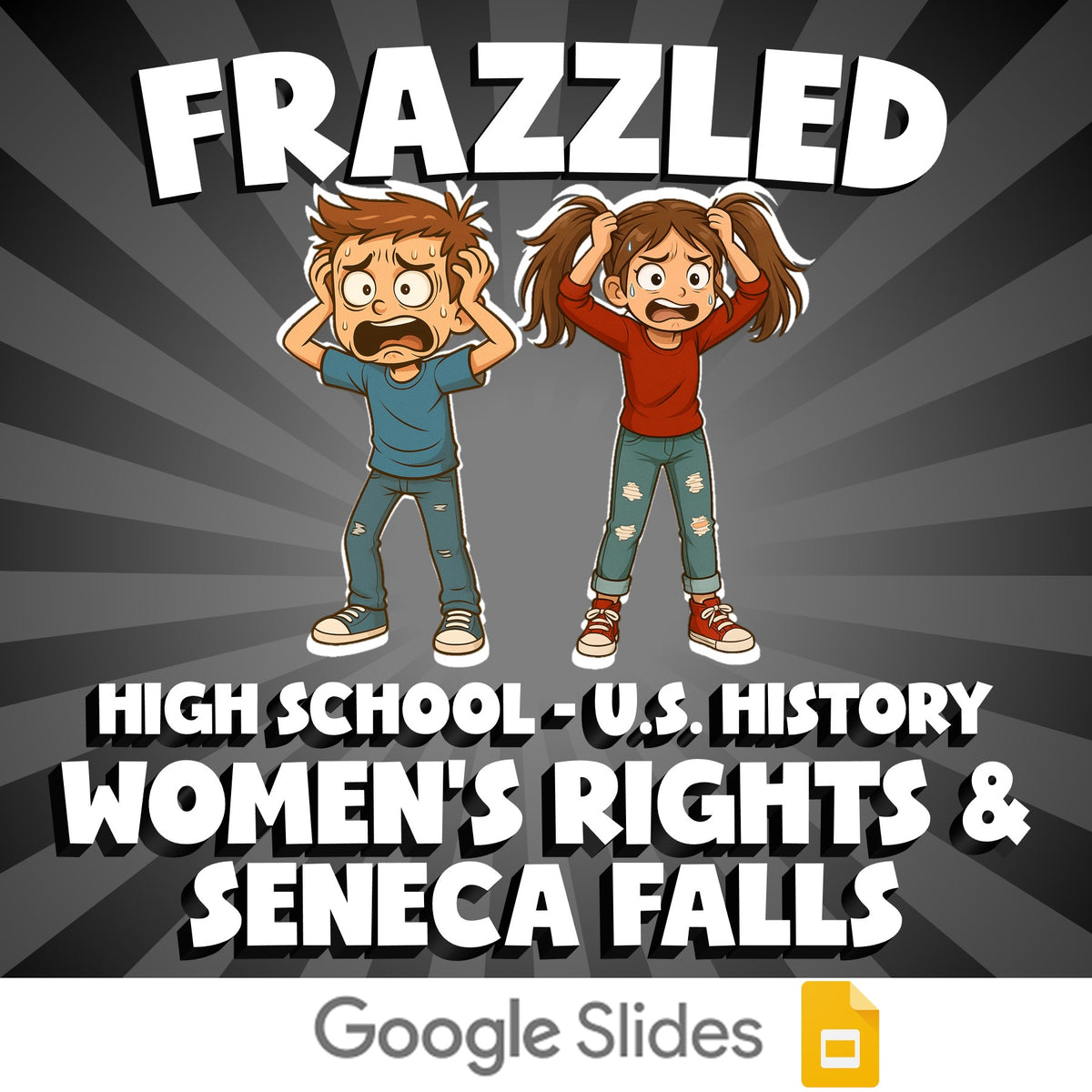 Women’s Rights & Seneca Falls FRAZZLED U.S. History Game - No Prep Review