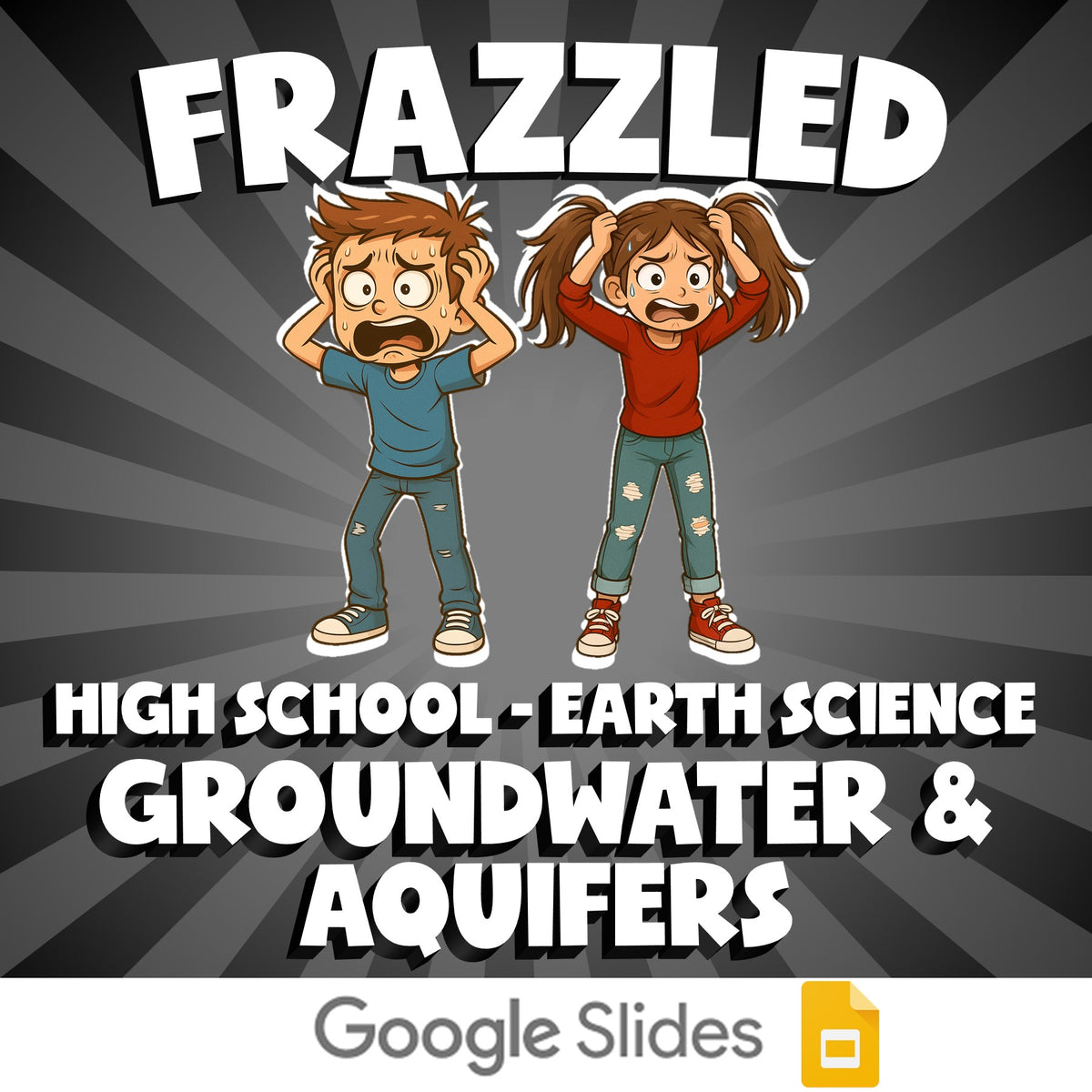 Groundwater & Aquifers FRAZZLED Game - No Prep Earth Science Review Activity