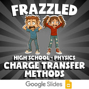 Charge Transfer Methods FRAZZLED Science Game - No Prep Physics Review Activity