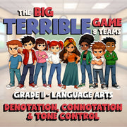Denotation, Connotation & Tone Control BIG TERRIBLE GAME - Grade 11 ELA Review