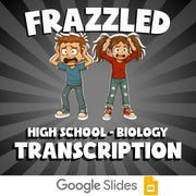 Transcription FRAZZLED Science Game - No Prep Biology Review Activity