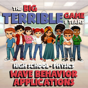 Wave Behavior Applications BIG TERRIBLE GAME - No Prep Physics Science Review