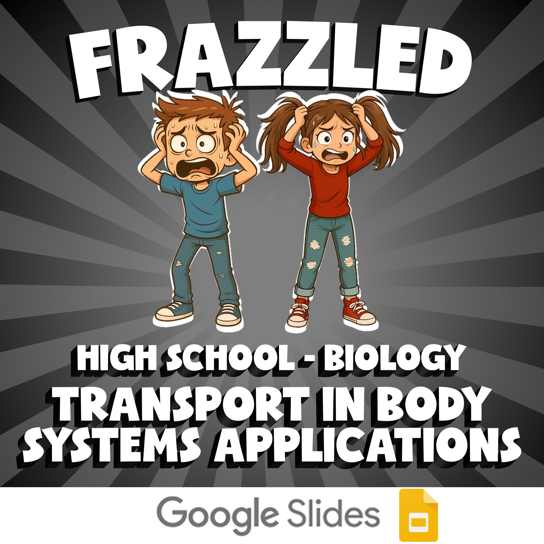 Transport in Body Systems Applications FRAZZLED Science Game - No Prep Biology