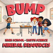 Mineral Resources BUMP Game - No Prep Earth Science Review Activity