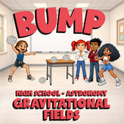 Gravitational Fields BUMP Science Game - No Prep Astronomy Review Activity