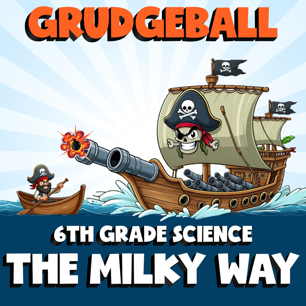 The Milky Way GRUDGEBALL Science Game - No Prep Grade 6 Review Activity