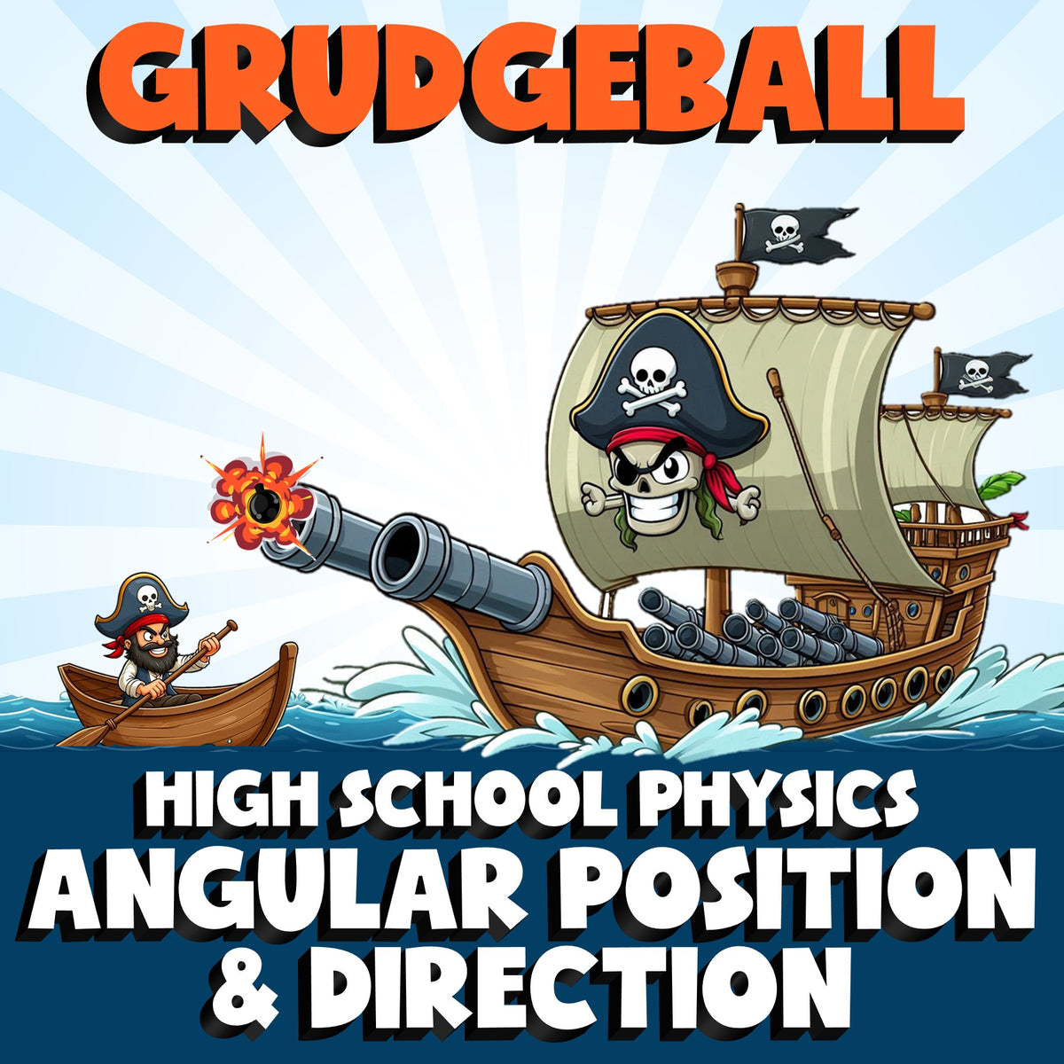 Angular Position & Direction GRUDGEBALL Science Game - No Prep Physics Review