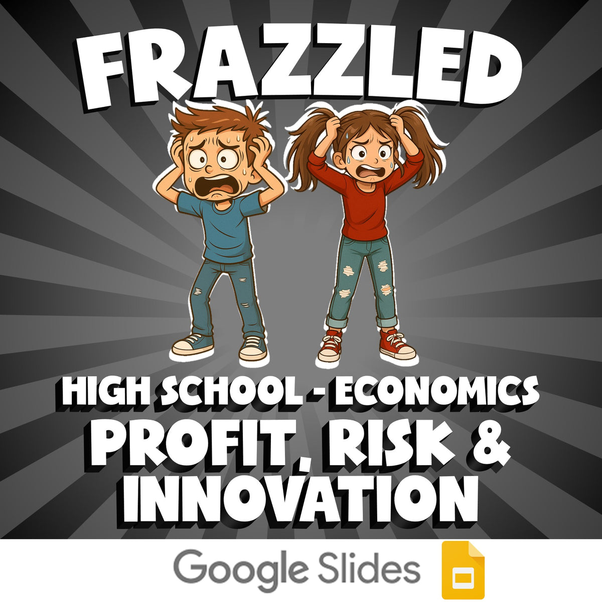Profit, Risk & Innovation FRAZZLED Economics Game - No Prep Review Activity