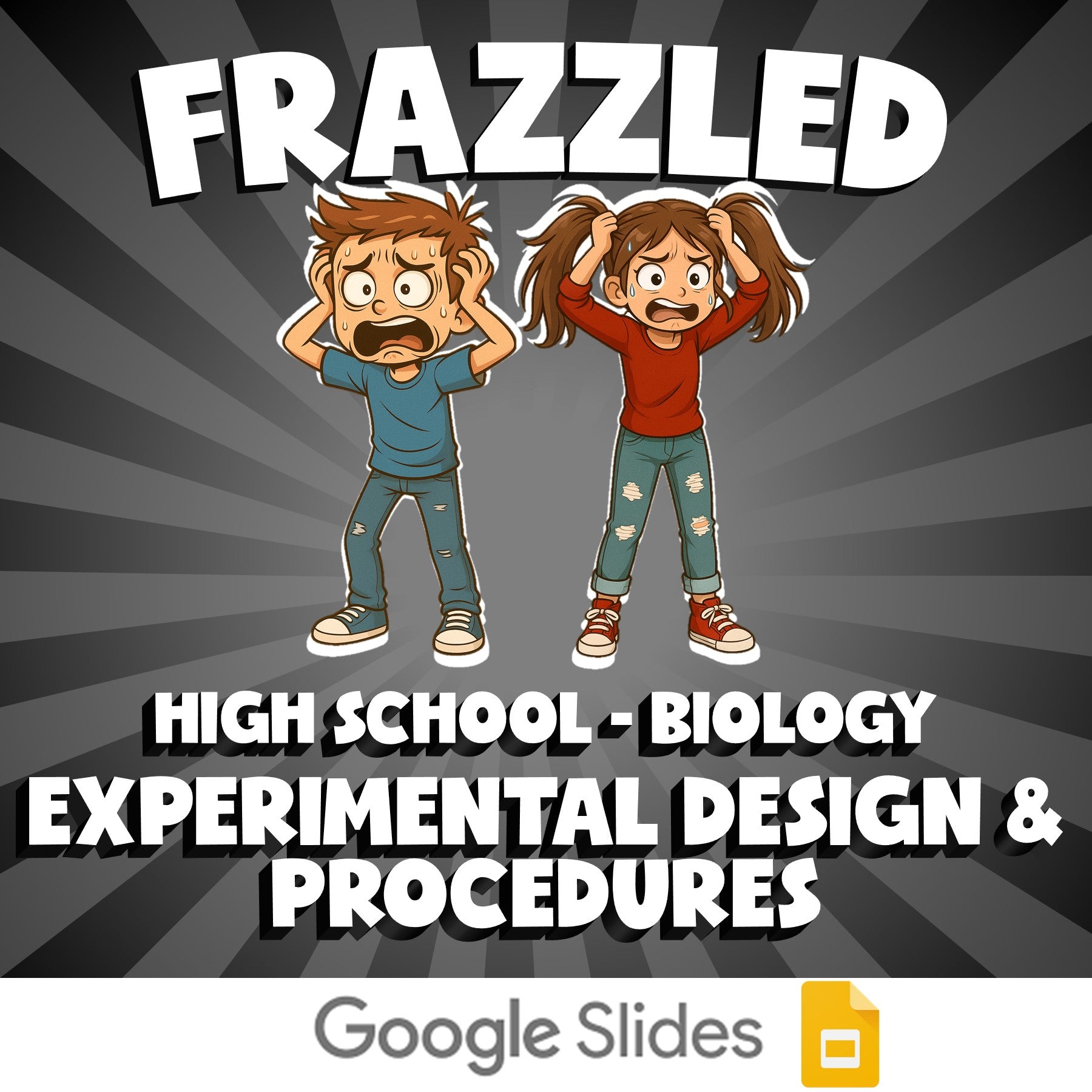 Experimental Design & Procedures FRAZZLED Science Game - No Prep Biology Review
