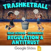 Regulation & Antitrust TRASHKETBALL Economics Game - No Prep Review Activity