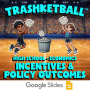 Incentives & Policy Outcomes TRASHKETBALL Economics Game - No Prep Review