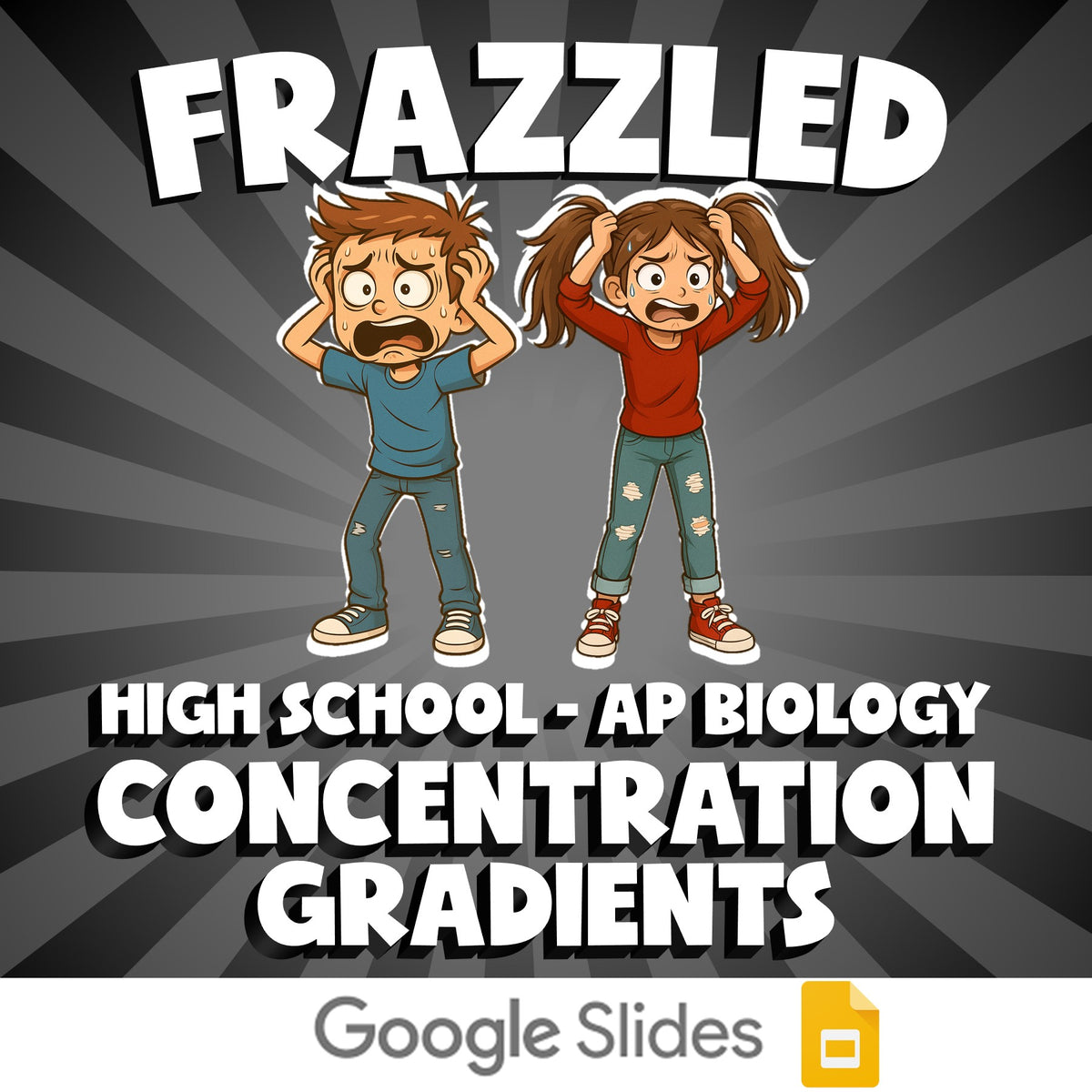 Concentration Gradients FRAZZLED Science Game - No Prep AP Biology Review