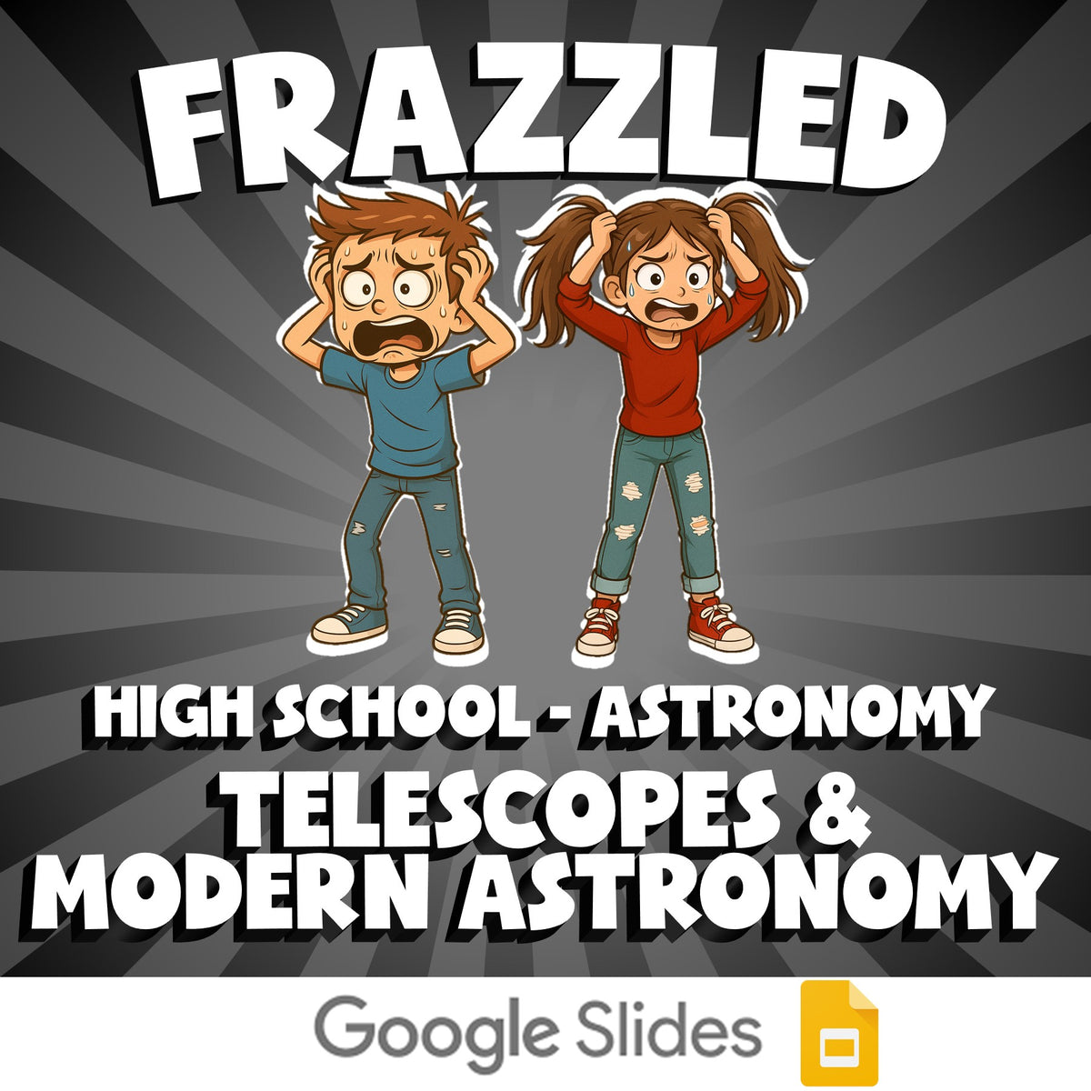 Telescopes & Modern Astronomy FRAZZLED Science Game - No Prep Astronomy Review