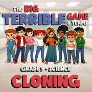 Cloning BIG TERRIBLE GAME - No Prep Grade 9 Science Review Activity