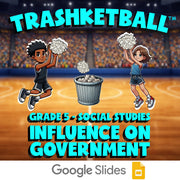 Influence on Government TRASHKETBALL Socials Game - No Prep Grade 5 Review