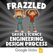 Engineering Design Process FRAZZLED Science Game - No Prep Grade 5 Review