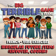 Irregular Future Stems (envoyer, courir) BIG TERRIBLE GAME - French Exercise