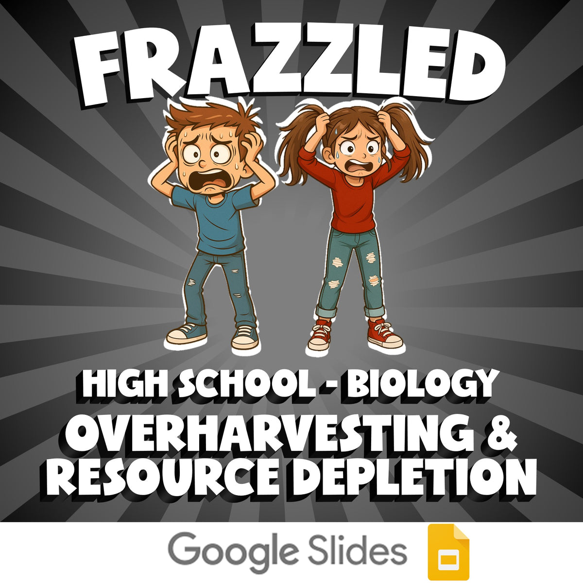 Overharvesting & Resource Depletion FRAZZLED Science Game - No Prep Biology