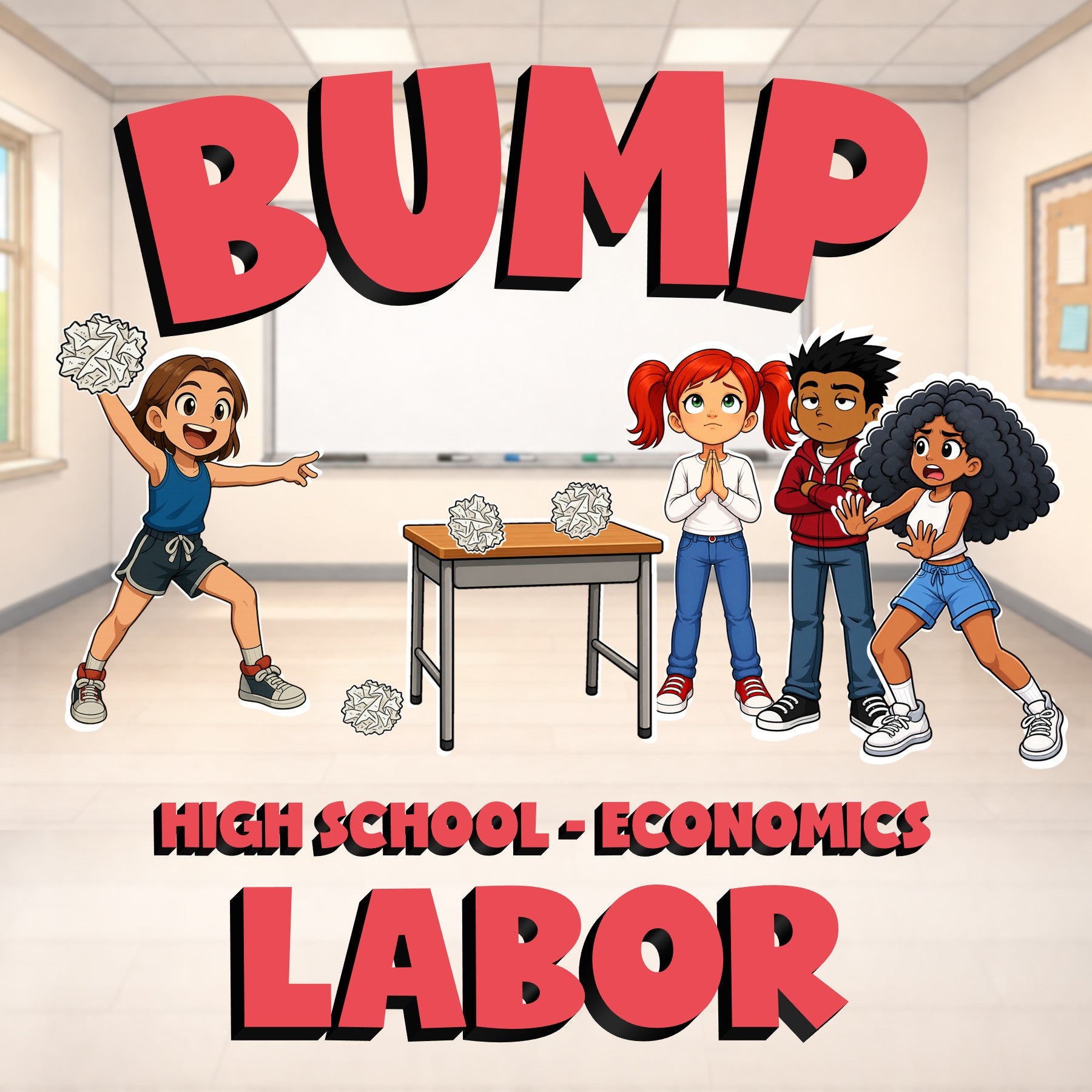 Labor BUMP Economics Game - No Prep Review Activity