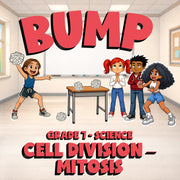 Cell Division – Mitosis BUMP Science Game - No Prep Grade 7 Review Activity