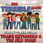 Trade Networks & the Silk Road BIG TERRIBLE GAME - Grade 7 Socials Review
