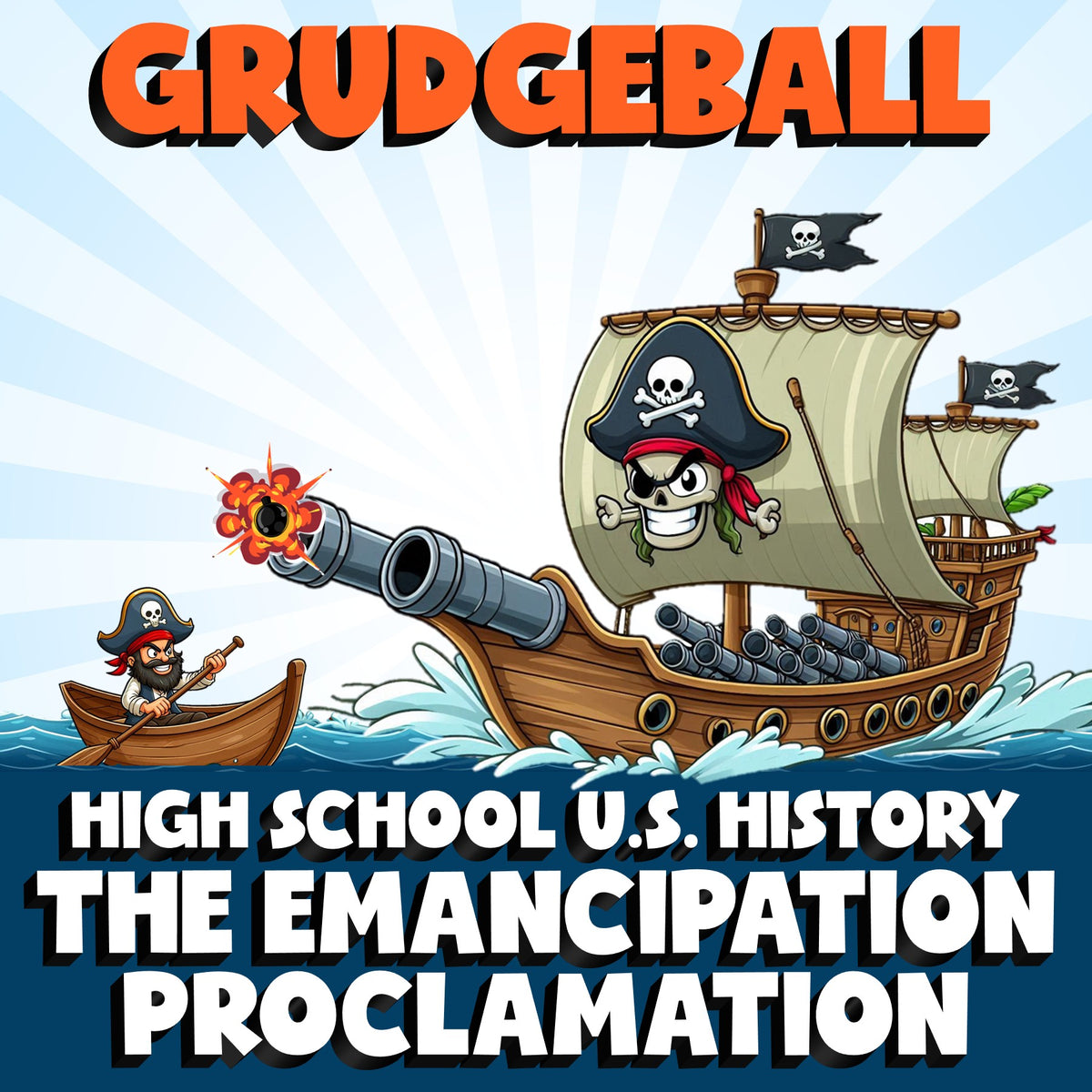 The Emancipation Proclamation GRUDGEBALL U.S. History Game - No Prep Review
