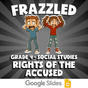 Rights of the Accused FRAZZLED Socials Game - No Prep Grade 4 Review Activity