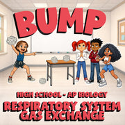 Respiratory System Gas Exchange BUMP Science Game - No Prep AP Biology Review