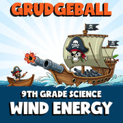 Wind Energy GRUDGEBALL Science Game - No Prep Grade 9 Review Activity