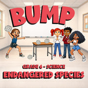 Endangered Species BUMP Science Game - No Prep Grade 6 Review Activity